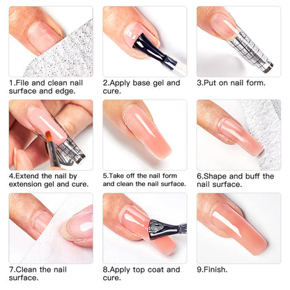 Vernis à ongle permanent gel couleur Nude