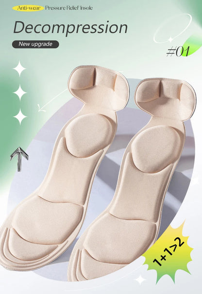 Semelles en mousse à mémoire de forme