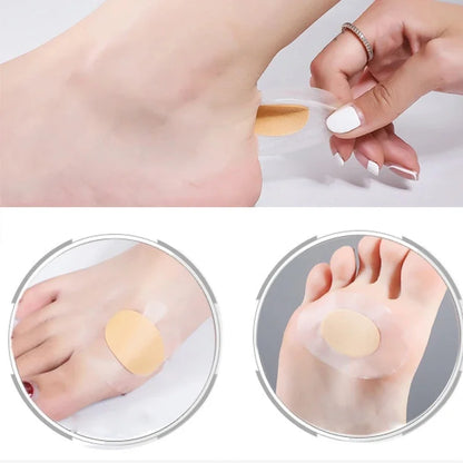 20/30 pièces : patchs adhésifs pour talon, coussinets anti ampoules protège-talons autocollants pour chaussures, pansements pour les pieds, coussinets de confort