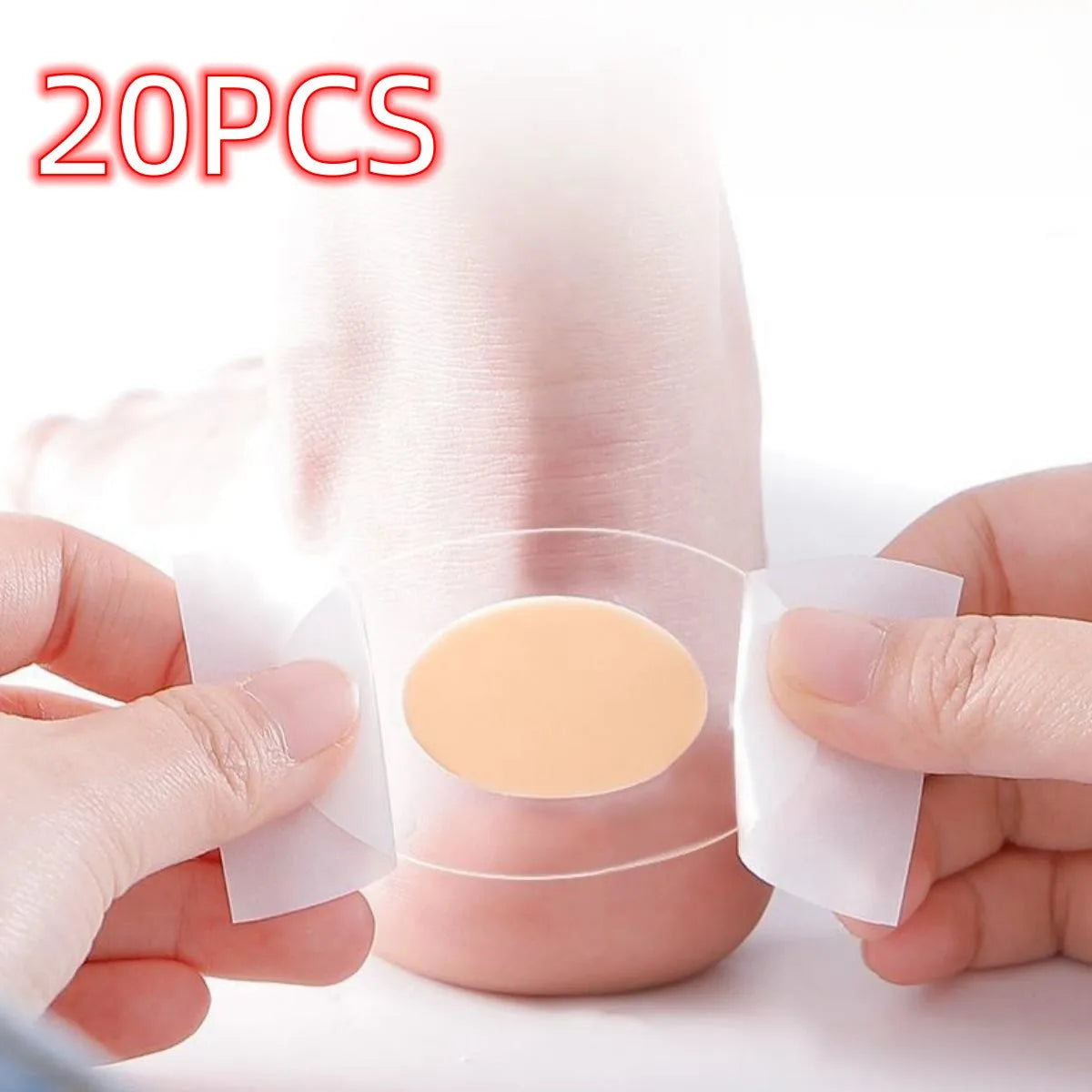 20/30 pièces : patchs adhésifs pour talon, coussinets anti ampoules protège-talons autocollants pour chaussures, pansements pour les pieds, coussinets de confort
